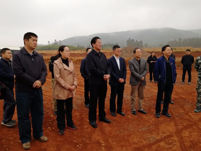 拉玛·兴高主任率队调研督查寻甸县脱贫攻坚工作